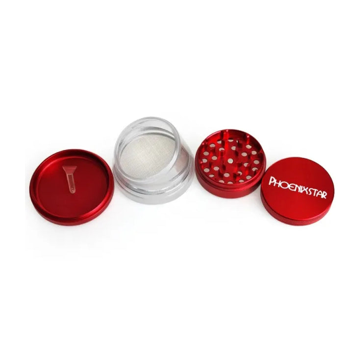 Phoenix Star Glass Innovative Irregular Screen dry herbs Grinder PHX845