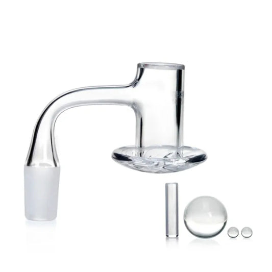 Phoenix Star Quartz Banger with Three Balls & Cylinder 14mm Male Joint PQN002