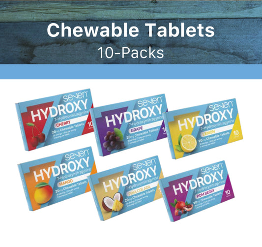 KRAVE-SEVEN 7-Hydroymitragynine Chewable Tablets 10 PACKS
