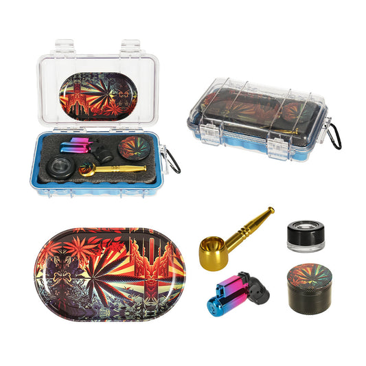 SMOKING SET WITH KEY CHAIN GIFT PACKING BOX-SP367