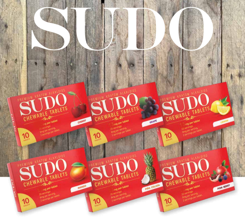 KRAVE-SUDO HYDROXY 40MG- 10CT TABLETS- 6 PACK DISPLAY