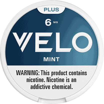 VELO PLUS 6MG NIC. POUCHES-5PCK