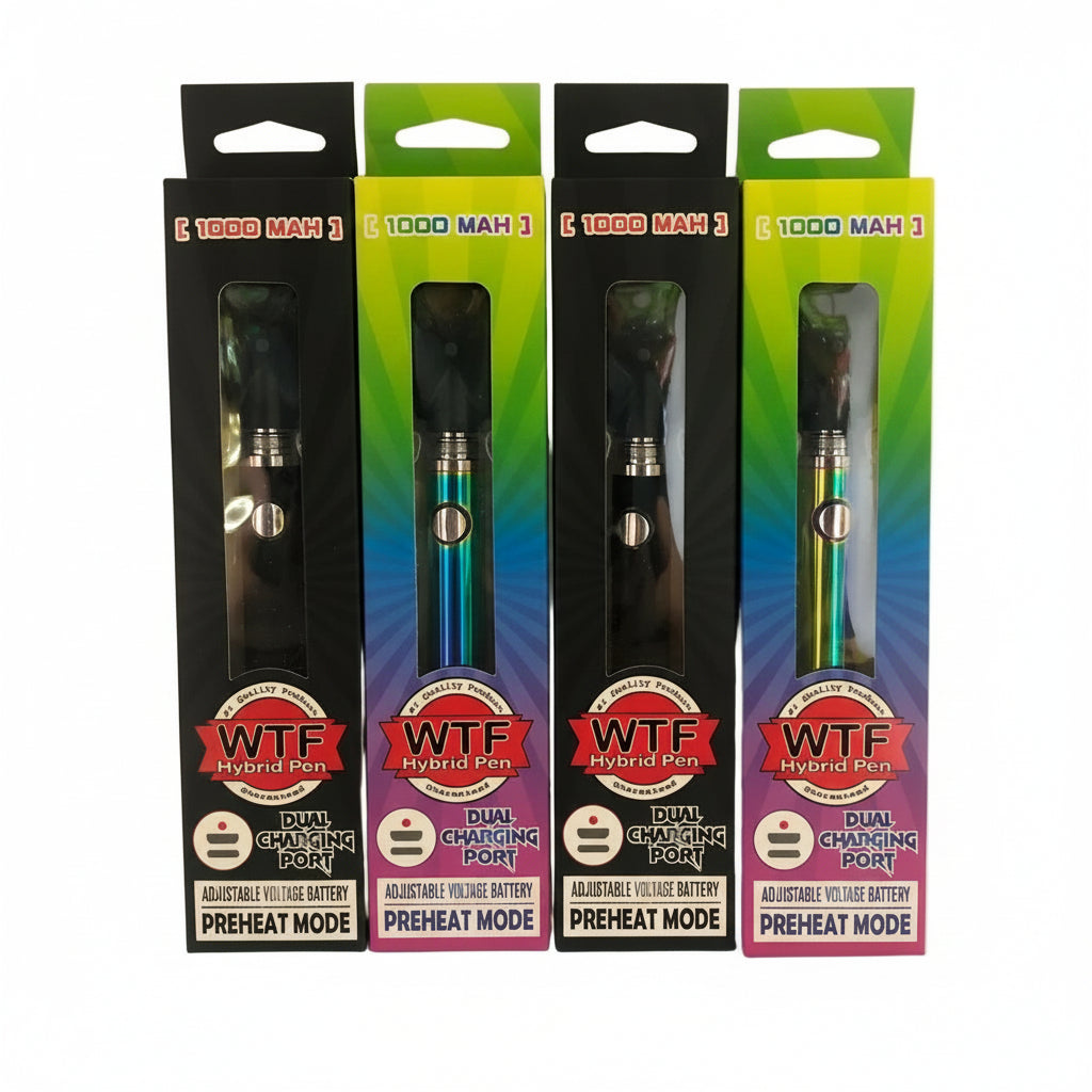 WTF 510 BATTERY 1000MAH 10 PACK