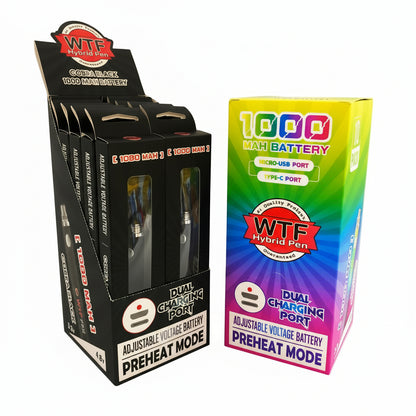 WTF 510 BATTERY 1000MAH 10 PACK