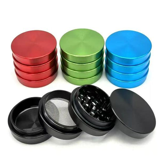 TOWER GRINDER SP-09, aluminum  alloy, size: 55*40mm, 6ct/display