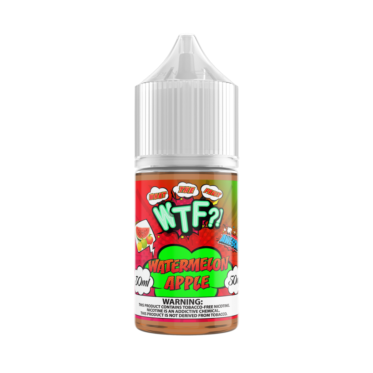 WTF(WHAT THE FRUIT)  SALT E-LIQUID  30ML