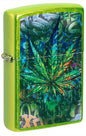 ZIPPO LIGHTER-GRAFFITI LEAF-Z46846