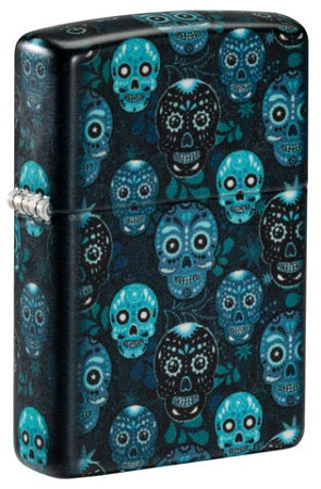 ZIPPO LIGHTER-SUGAR SKULLS 540-Z46017