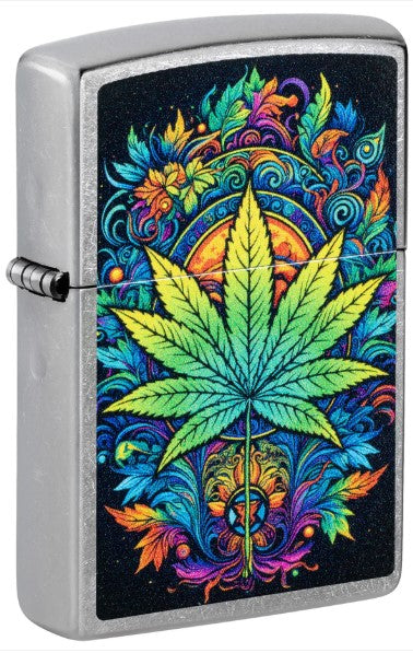 ZIPPO LIGHTER-CAPTIVATING CANNABIS-Z46575